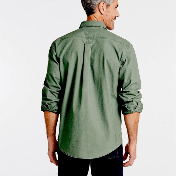 L.L. Bean - Sunwashed Heavy Weight Canvas Shirt - Picture 2 of 10